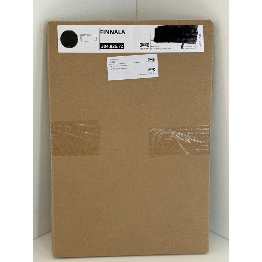 IKEA FINNALA Cover For Headrest Tallmyra Black/gray 304.826.72